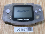 LG4827 Plz Read Item Condi GameBoy Advance Milky Blue Game Boy Console Japan
