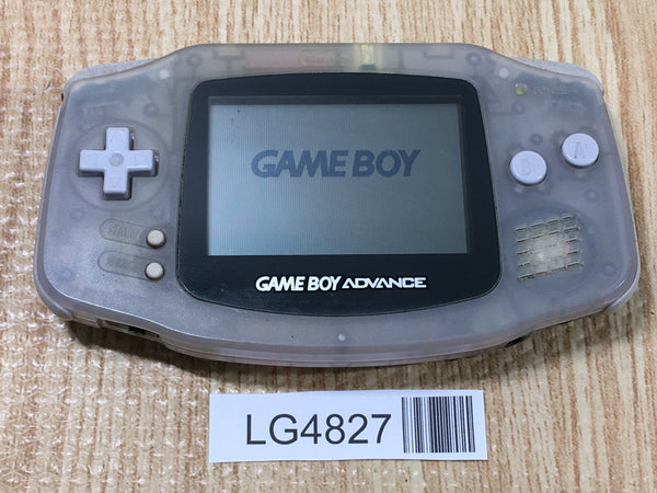 LG4827 Plz Read Item Condi GameBoy Advance Milky Blue Game Boy Console Japan