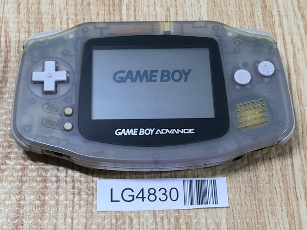 LG4830 Plz Read Item Condi GameBoy Advance Milky Blue Game Boy Console Japan