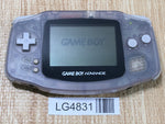 LG4831 Plz Read Item Condi GameBoy Advance Milky Blue Game Boy Console Japan