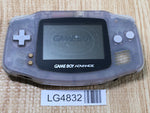 LG4832 Plz Read Item Condi GameBoy Advance Milky Blue Game Boy Console Japan