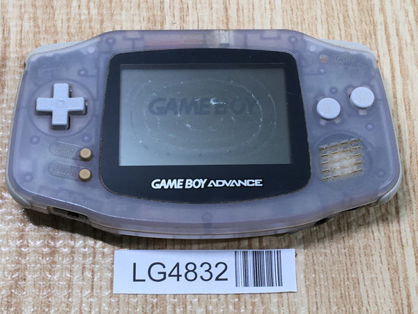 LG4832 Plz Read Item Condi GameBoy Advance Milky Blue Game Boy Console Japan