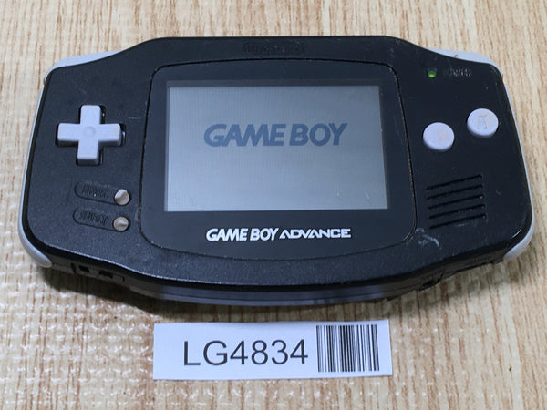 LG4834 Plz Read Item Condi GameBoy Advance Black Game Boy Console Japan