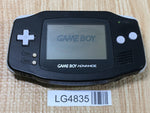 LG4835 Plz Read Item Condi GameBoy Advance Black Game Boy Console Japan