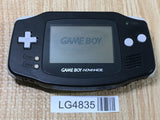 LG4835 Plz Read Item Condi GameBoy Advance Black Game Boy Console Japan