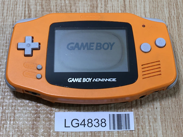 LG4838 Plz Read Item Condi GameBoy Advance Orange Game Boy Console Japan