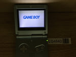 LG4840 Plz Read Item Condi GameBoy Advance SP Pearl Blue Game Boy Console Japan
