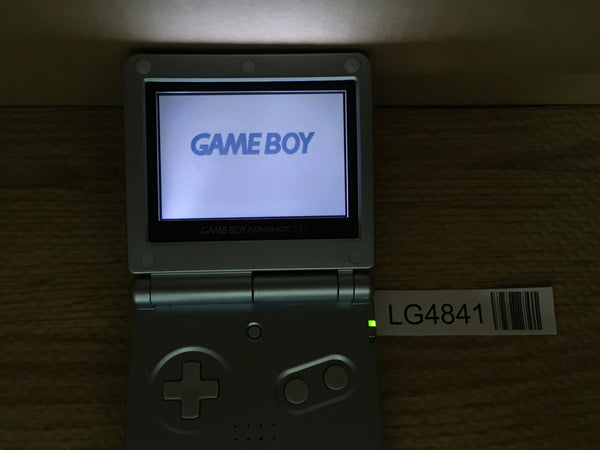 LG4841 Plz Read Item Condi GameBoy Advance SP Pearl Blue Game Boy Console Japan