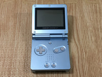 LG4841 Plz Read Item Condi GameBoy Advance SP Pearl Blue Game Boy Console Japan