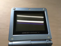 LG4841 Plz Read Item Condi GameBoy Advance SP Pearl Blue Game Boy Console Japan