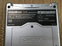 LG4842 No Battery GameBoy Advance SP Platinum Silver Game Boy Console Japan