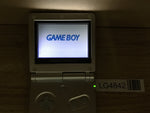 LG4842 No Battery GameBoy Advance SP Platinum Silver Game Boy Console Japan