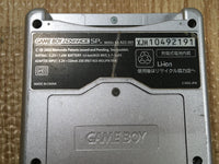 LG4843 Plz Read Item Condi GameBoy Advance SP Platinum Silver Game Boy Console Japan