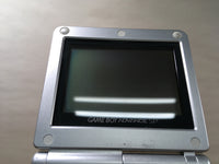 LG4843 Plz Read Item Condi GameBoy Advance SP Platinum Silver Game Boy Console Japan