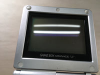 LG4843 Plz Read Item Condi GameBoy Advance SP Platinum Silver Game Boy Console Japan