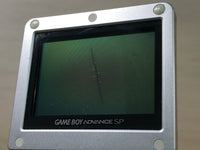 LG4844 Plz Read Item Condi GameBoy Advance SP Platinum Silver Game Boy Console Japan