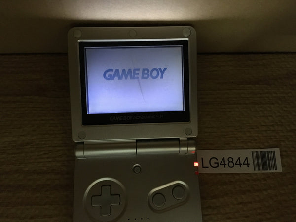 LG4844 Plz Read Item Condi GameBoy Advance SP Platinum Silver Game Boy Console Japan