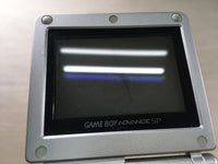 LG4844 Plz Read Item Condi GameBoy Advance SP Platinum Silver Game Boy Console Japan