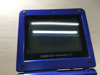 LG4845 Plz Read Item Condi GameBoy Advance SP Azurite Blue Game Boy Console Japan