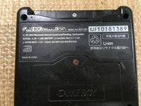 LG4847 Plz Read Item Condi GameBoy Advance SP Onyx Black Game Boy Console Japan