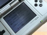 LG4848 Plz Read Item Condi Nintendo DS Platinum Silver Console Japan