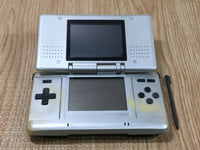 LG4849 Plz Read Item Condi Nintendo DS Platinum Silver Console Japan