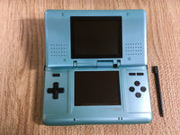 LG4854 Plz Read Item Condi Nintendo DS Turquoise Blue Console Japan