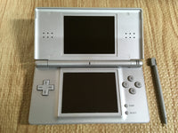 LG4856 No Battery Nintendo DS Lite Gross Silver Console Japan