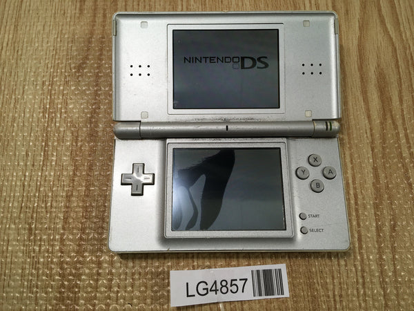 LG4857 Plz Read Item Condi Nintendo DS Lite Gross Silver Console Japan