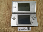LG4858 Plz Read Item Condi Nintendo DS Lite Gross Silver Console Japan