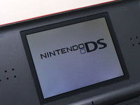 LG4861 Plz Read Item Condi Nintendo DS Lite Crimson Black Console Japan