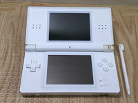LG4863 No Battery Nintendo DS Lite Crystal White Console Japan