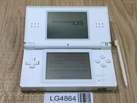 LG4864 Plz Read Item Condi Nintendo DS Lite Crystal White Console Japan