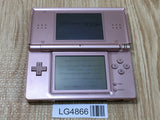 LG4866 Plz Read Item Condi Nintendo DS Lite Metallic Rose Console Japan