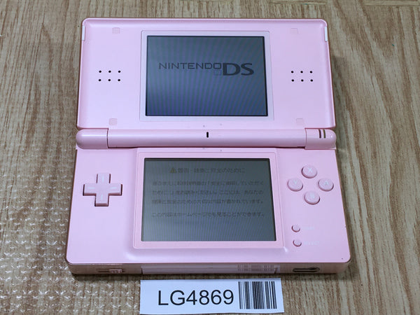 LG4869 Plz Read Item Condi Nintendo DS Lite Noble Pink Console Japan