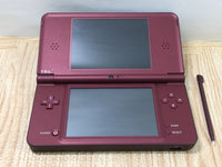 LG4875 Plz Read Item Condi Nintendo DSi LL XL DS Wine Red Console Japan