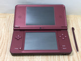 LG4875 Plz Read Item Condi Nintendo DSi LL XL DS Wine Red Console Japan