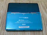 LG4880 Plz Read Item Condi Nintendo 3DS Aqua Blue Console Japan