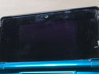 LG4881 Plz Read Item Condi Nintendo 3DS Aqua Blue Console Japan