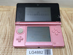 LG4882 Plz Read Item Condi Nintendo 3DS Misty Pink Console Japan