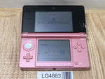 LG4883 Plz Read Item Condi Nintendo 3DS Misty Pink Console Japan