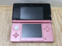 LG4883 Plz Read Item Condi Nintendo 3DS Misty Pink Console Japan