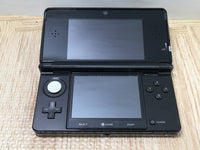 LG4884 Plz Read Item Condi Nintendo 3DS Cosmo Black Console Japan