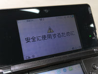 LG4884 Plz Read Item Condi Nintendo 3DS Cosmo Black Console Japan