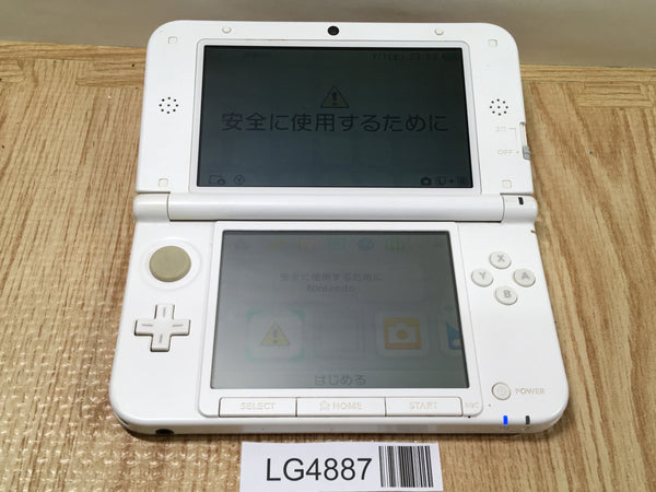 LG4887 Plz Read Item Condi Nintendo 3DS LL XL 3DS Pink White Console Japan