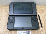 LG4889 No Battery Nintendo NEW 3DS LL XL METALLIC BLACK Console Japan