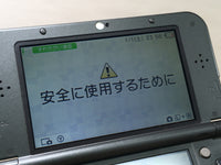LG4889 No Battery Nintendo NEW 3DS LL XL METALLIC BLACK Console Japan