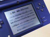 LG4890 Nintendo DSi DS Metallic Blue BOXED Console Japan