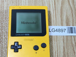 LG4897 Tested Working - GameBoy Pocket Yellow Game Boy Console Japan