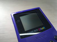 LG4903 Tested Working - GameBoy Color Purple Game Boy Console Japan